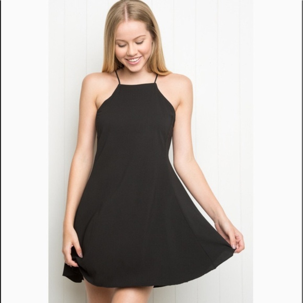 Brandy Melville Halter Abigail Floral Dress